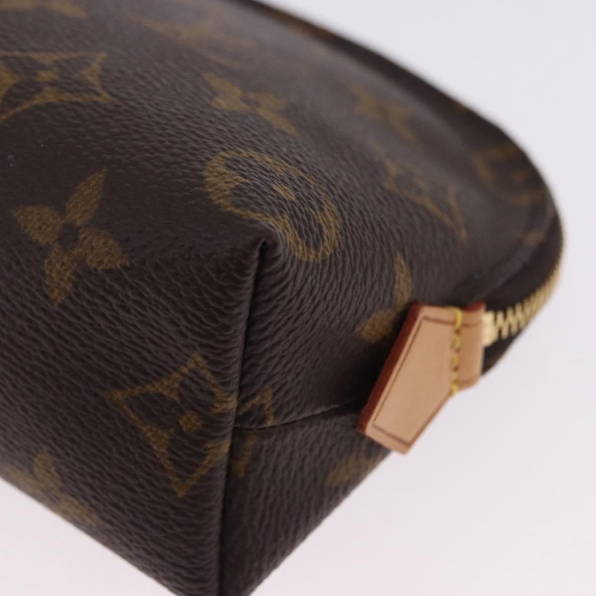 LOUIS VUITTON Monogram Pochette Cosmetic PM Pouch M43998 LV Auth 200076