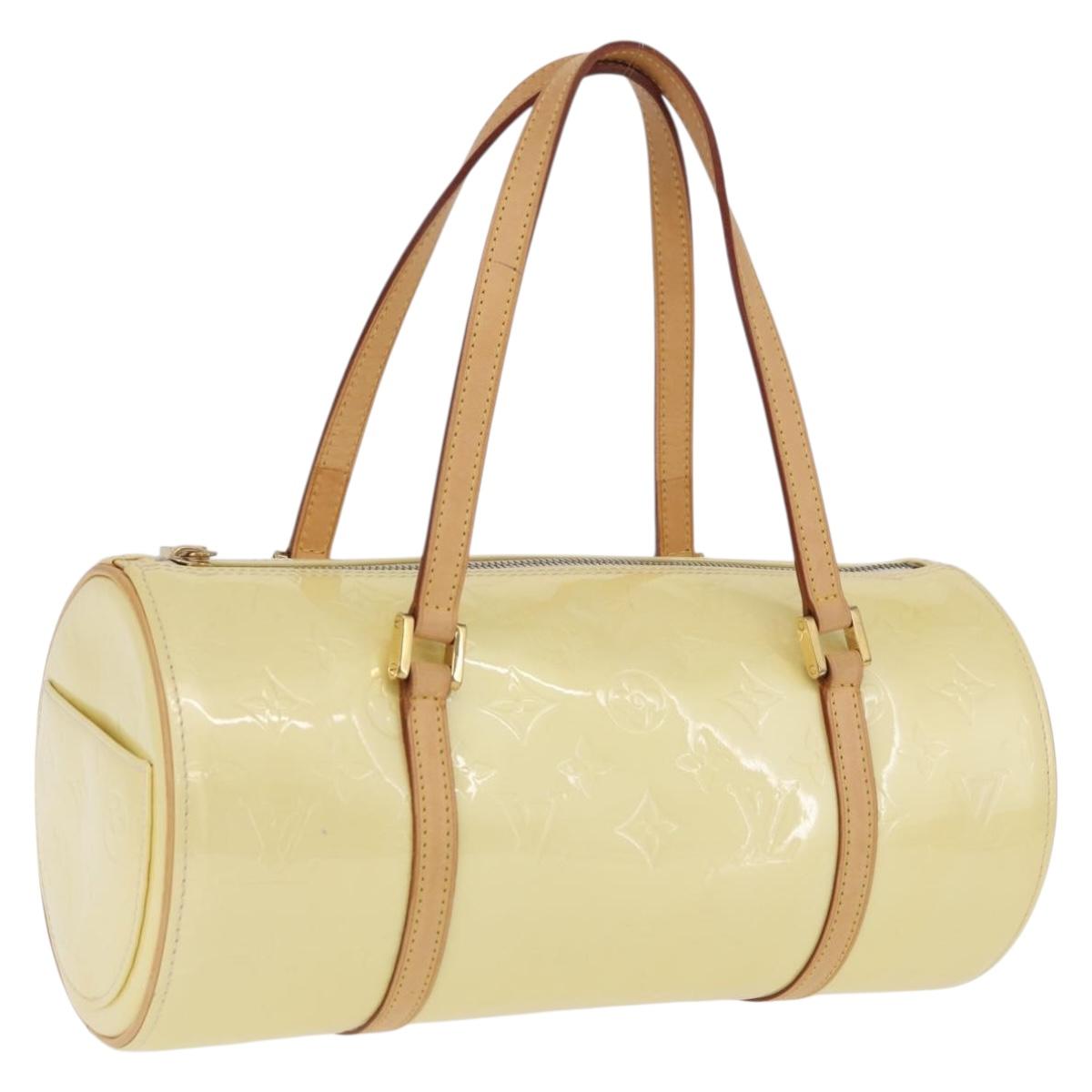 LOUIS VUITTON Monogram Vernis Bedford Hand Bag Perle M91006 LV Auth 200085V