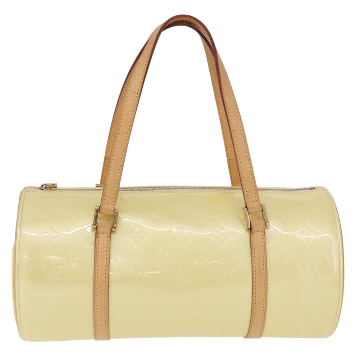 LOUIS VUITTON Monogram Vernis Bedford Hand Bag Perle M91006 LV Auth 200085V