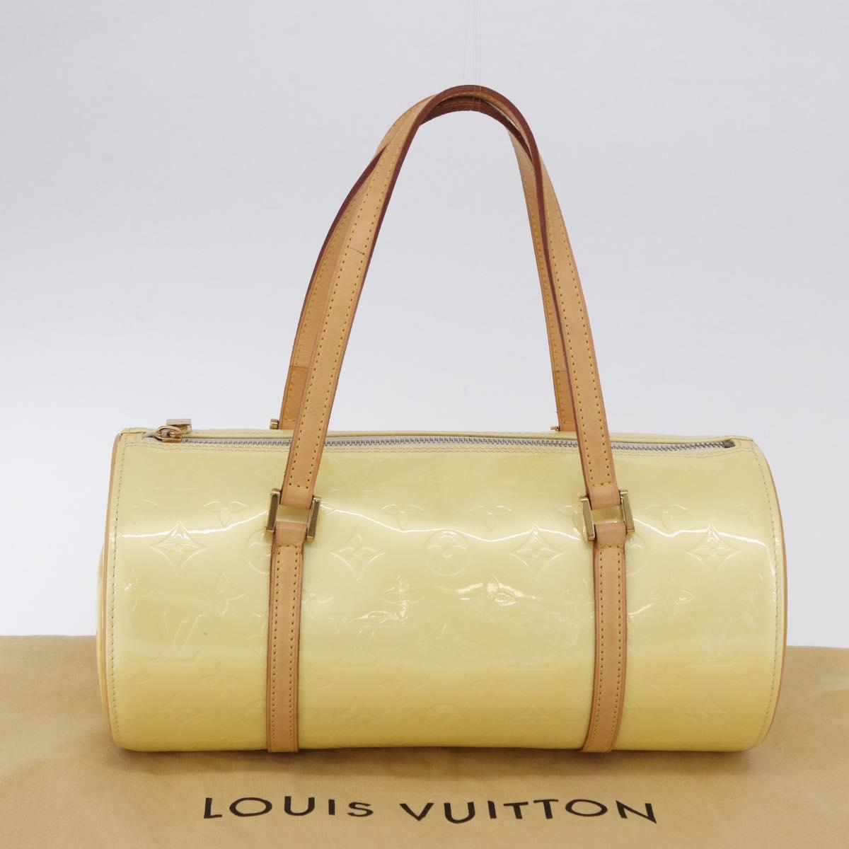 LOUIS VUITTON Monogram Vernis Bedford Hand Bag Perle M91006 LV Auth 200085V