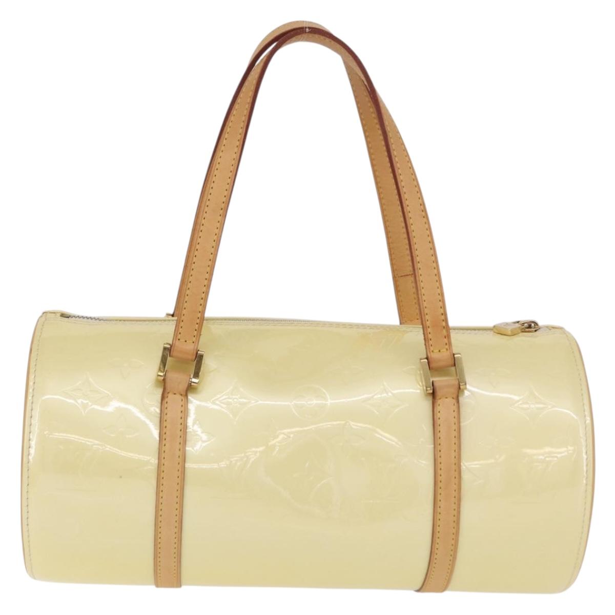 LOUIS VUITTON Monogram Vernis Bedford Hand Bag Perle M91006 LV Auth 200085V