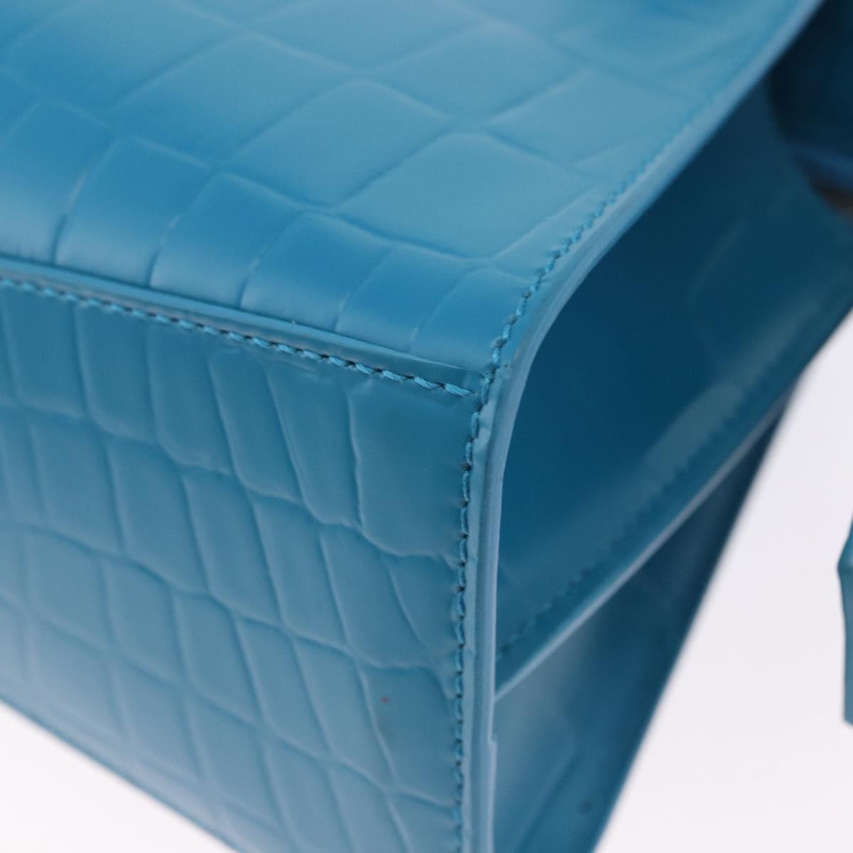 BALENCIAGA Neo Classic City Mini Bag Leather 2way Blue 638524 Auth 200089SAM