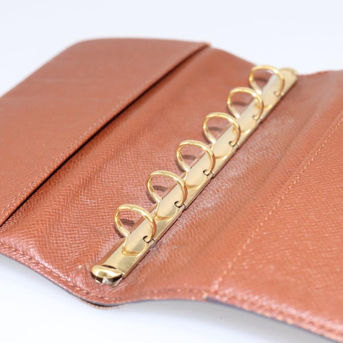 LOUIS VUITTON Monogram Agenda PM Day Planner Cover R20005 LV Auth 200095