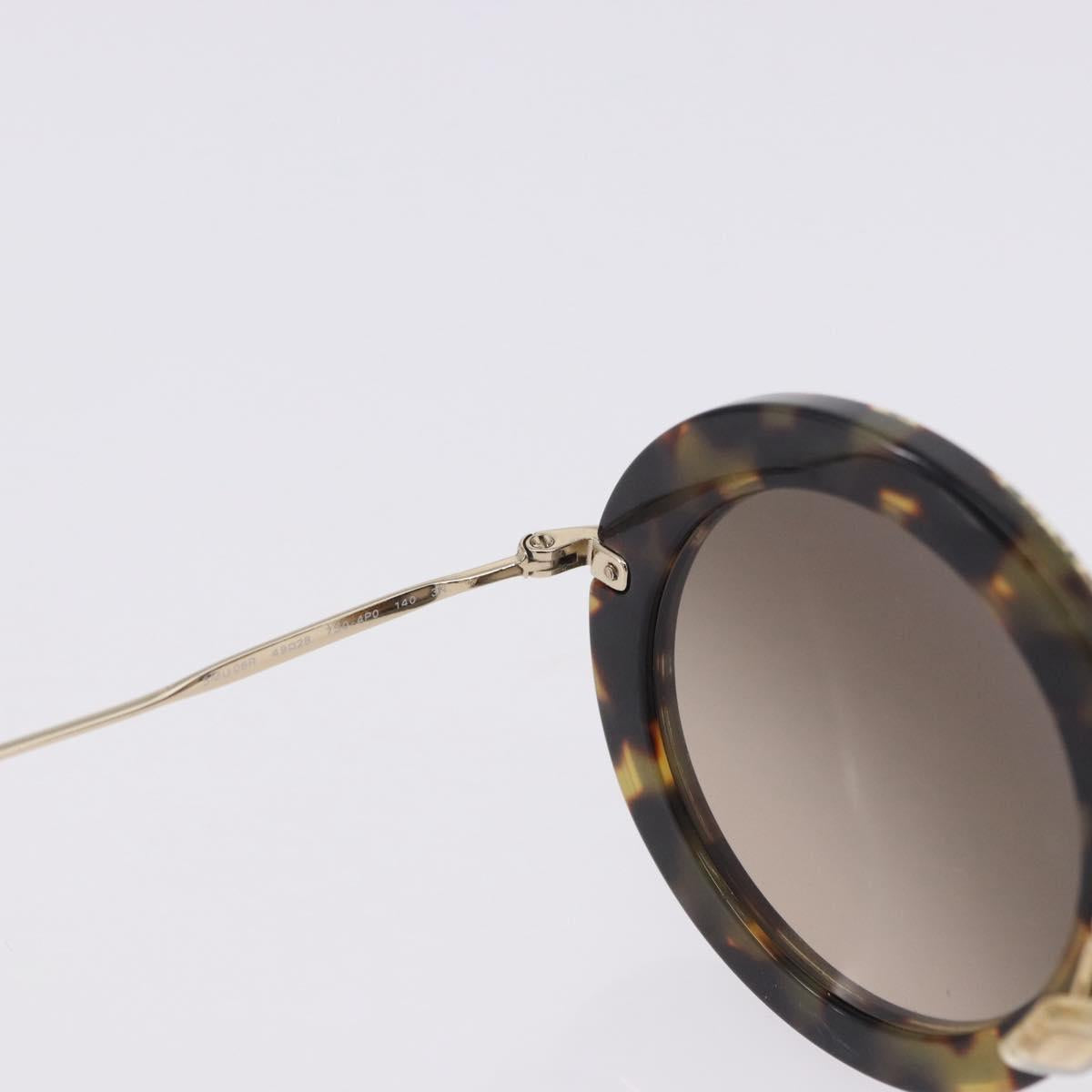 Miu Miu Sunglasses plastic Brown Auth 200100M