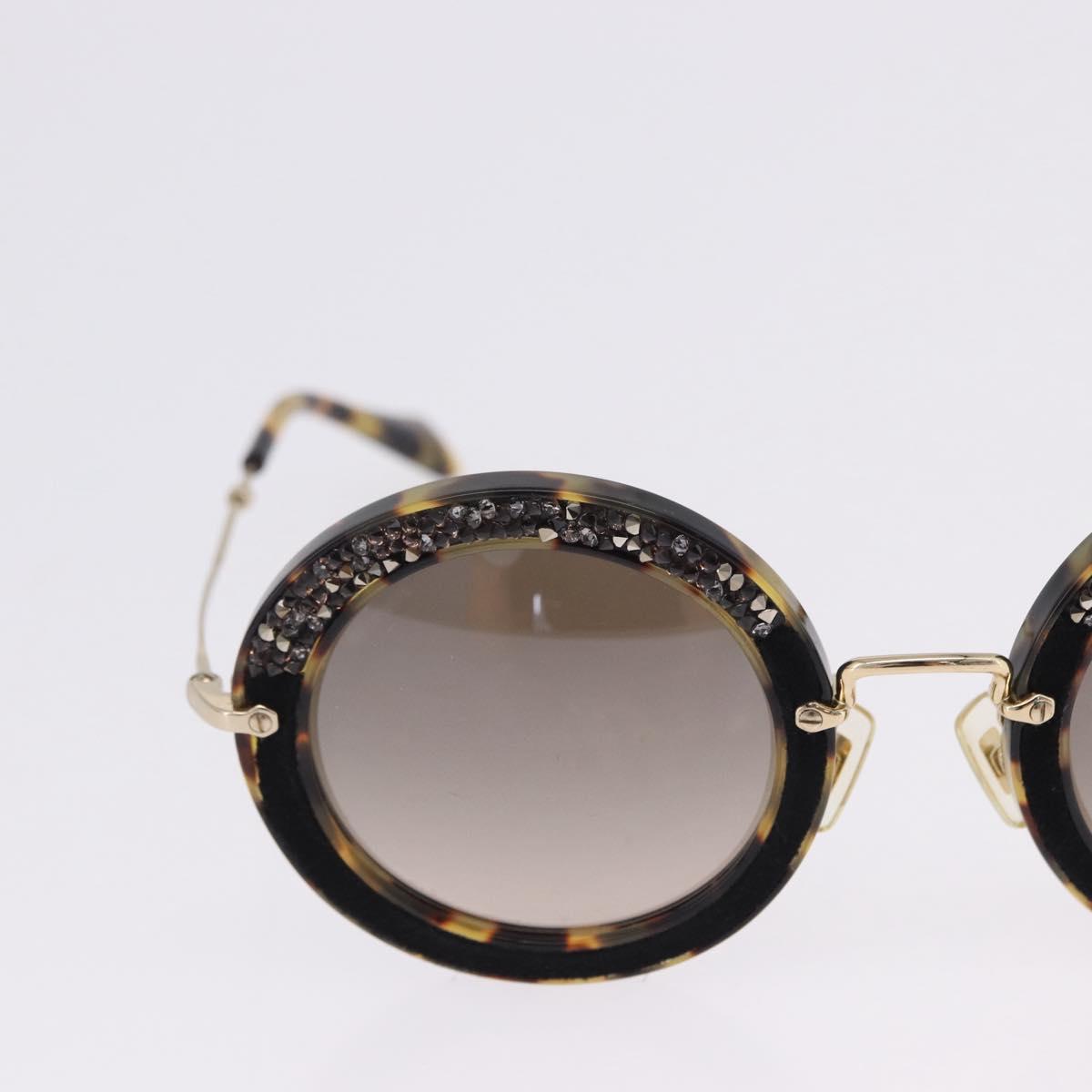 Miu Miu Sunglasses plastic Brown Auth 200100M