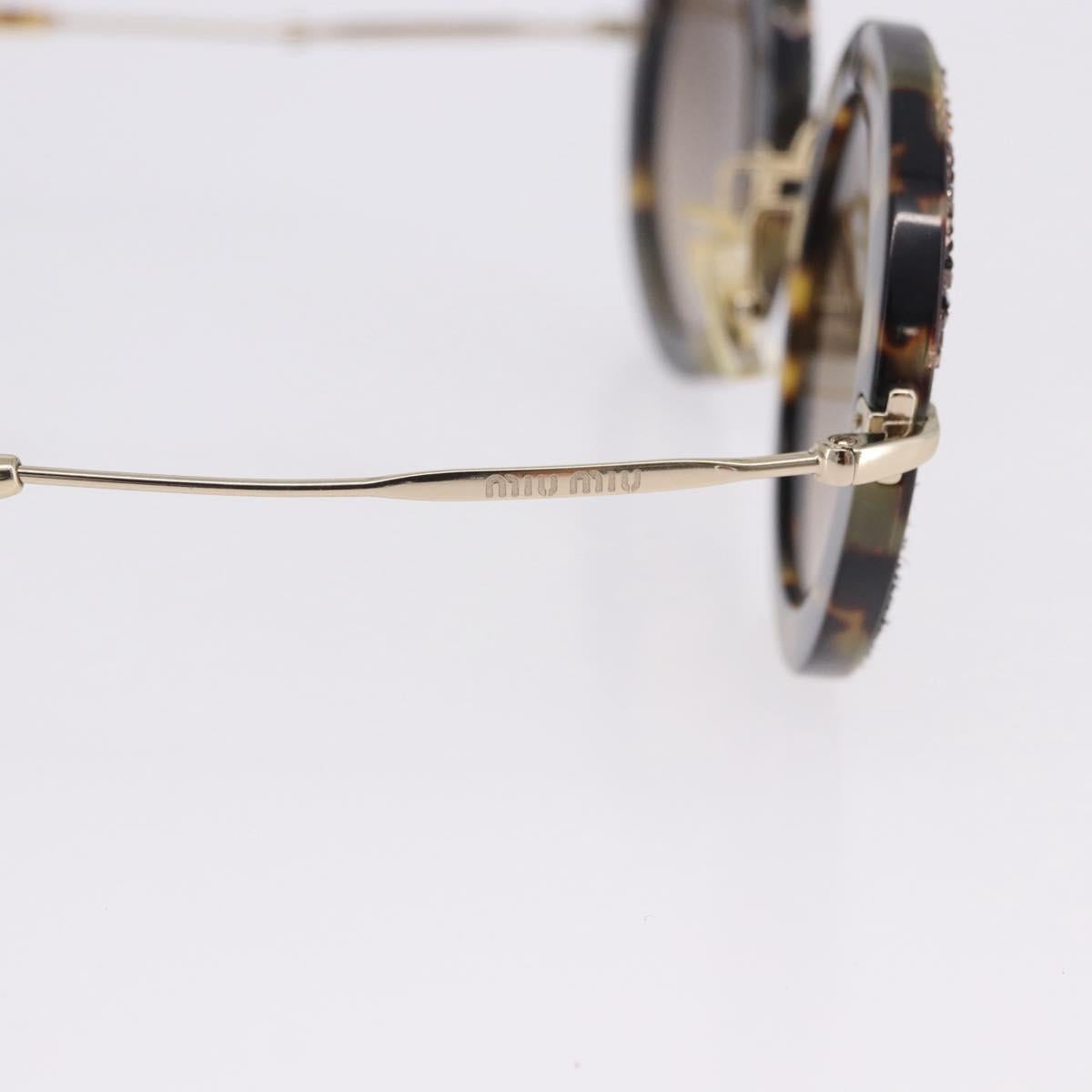 Miu Miu Sunglasses plastic Brown Auth 200100M