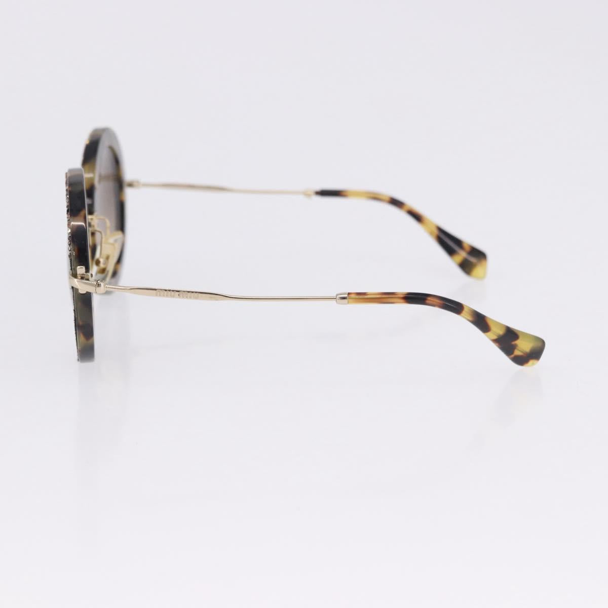 Miu Miu Sunglasses plastic Brown Auth 200100M