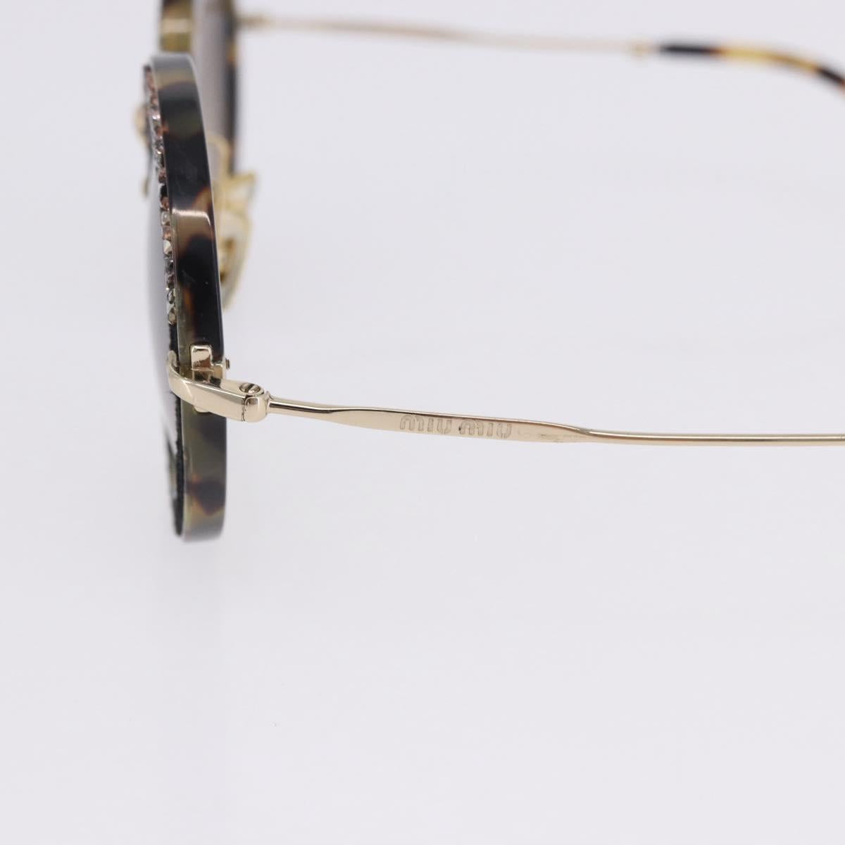 Miu Miu Sunglasses plastic Brown Auth 200100M