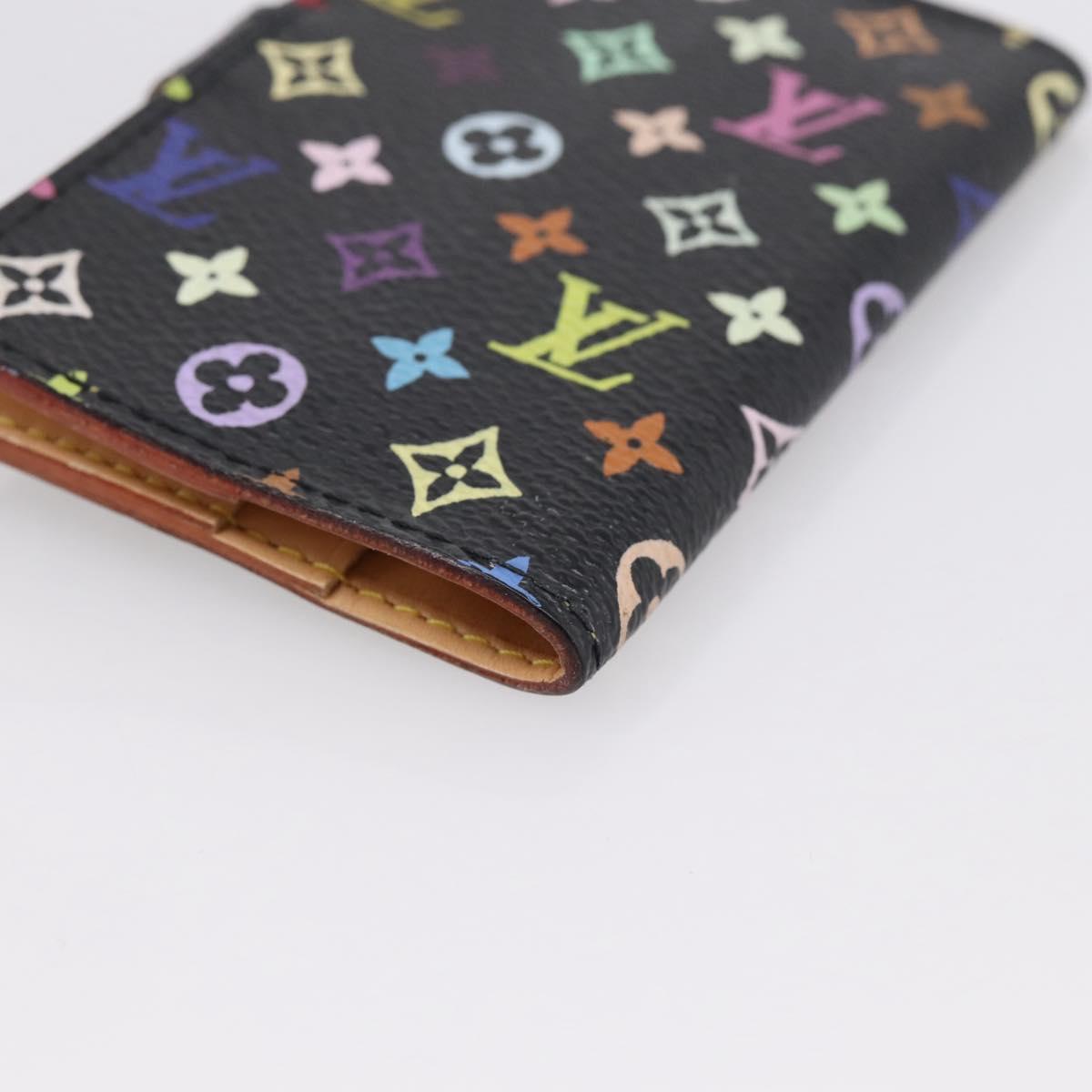 LOUIS VUITTON Multicolor Carnet de Val Mini Agenda Cover M92652 LV Auth 200105
