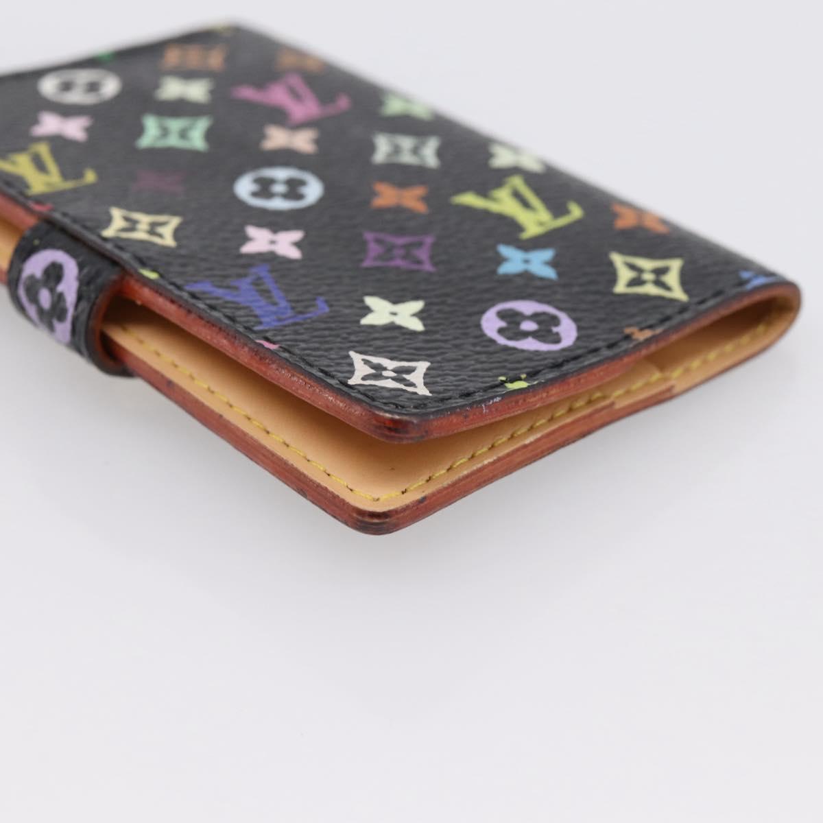 LOUIS VUITTON Multicolor Carnet de Val Mini Agenda Cover M92652 LV Auth 200105
