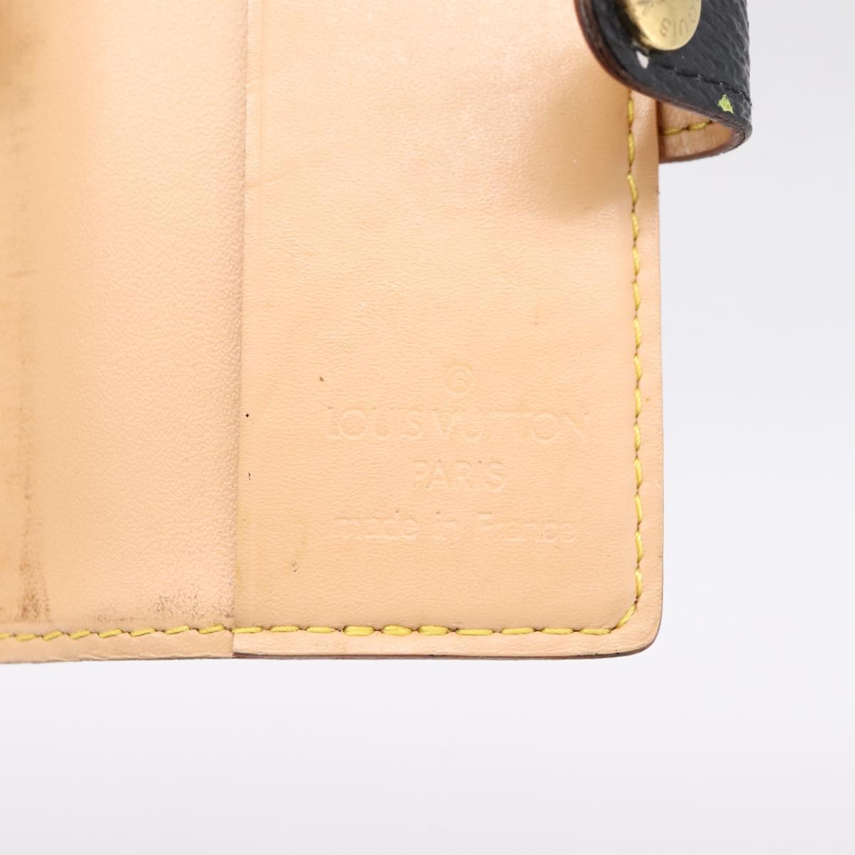 LOUIS VUITTON Multicolor Carnet de Val Mini Agenda Cover M92652 LV Auth 200105