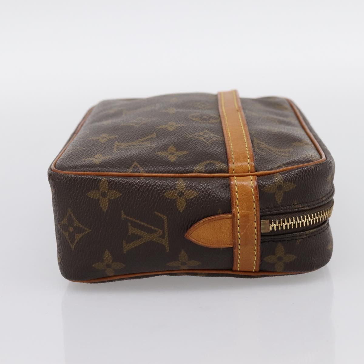 LOUIS VUITTON Monogram Compiegne 23 Clutch Bag M51847 LV Auth 200130