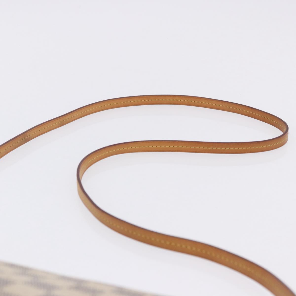 LOUIS VUITTON Damier Azur Favorit MM Shoulder Bag 2way N41275 LV Auth 200133