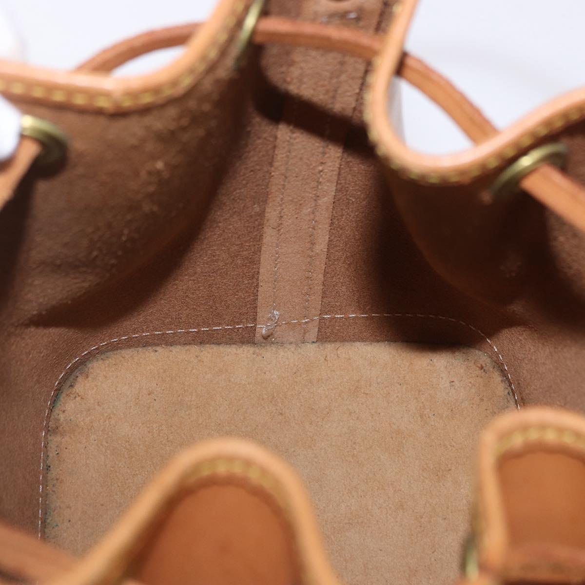 LOUIS VUITTON Nomad Mini Noe Hand Bag 2way Beige M43528 LV Auth 200136A