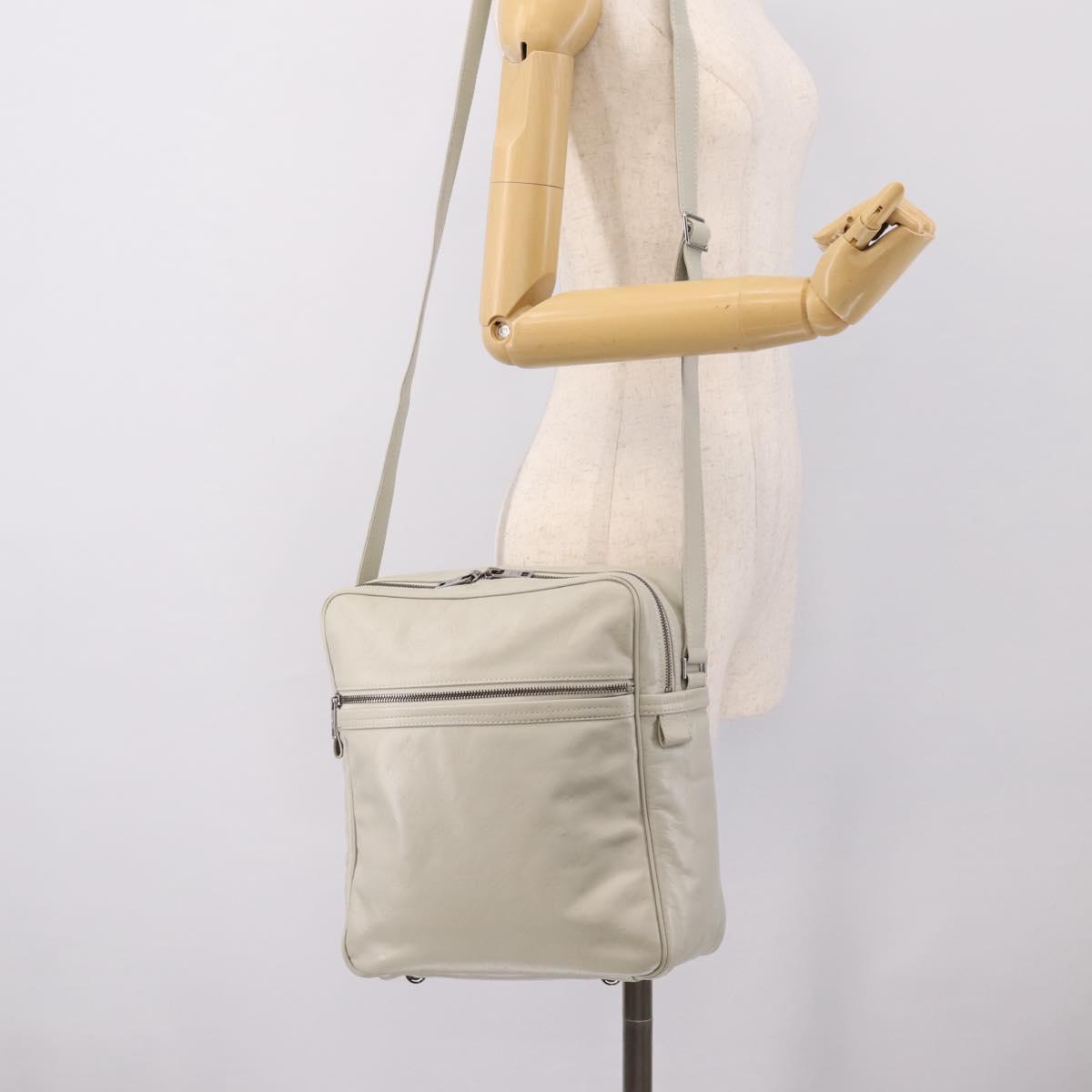 LOUIS VUITTON Monogram Diffir Clarkson Shoulder Bag White M92358 LV Auth 200148V