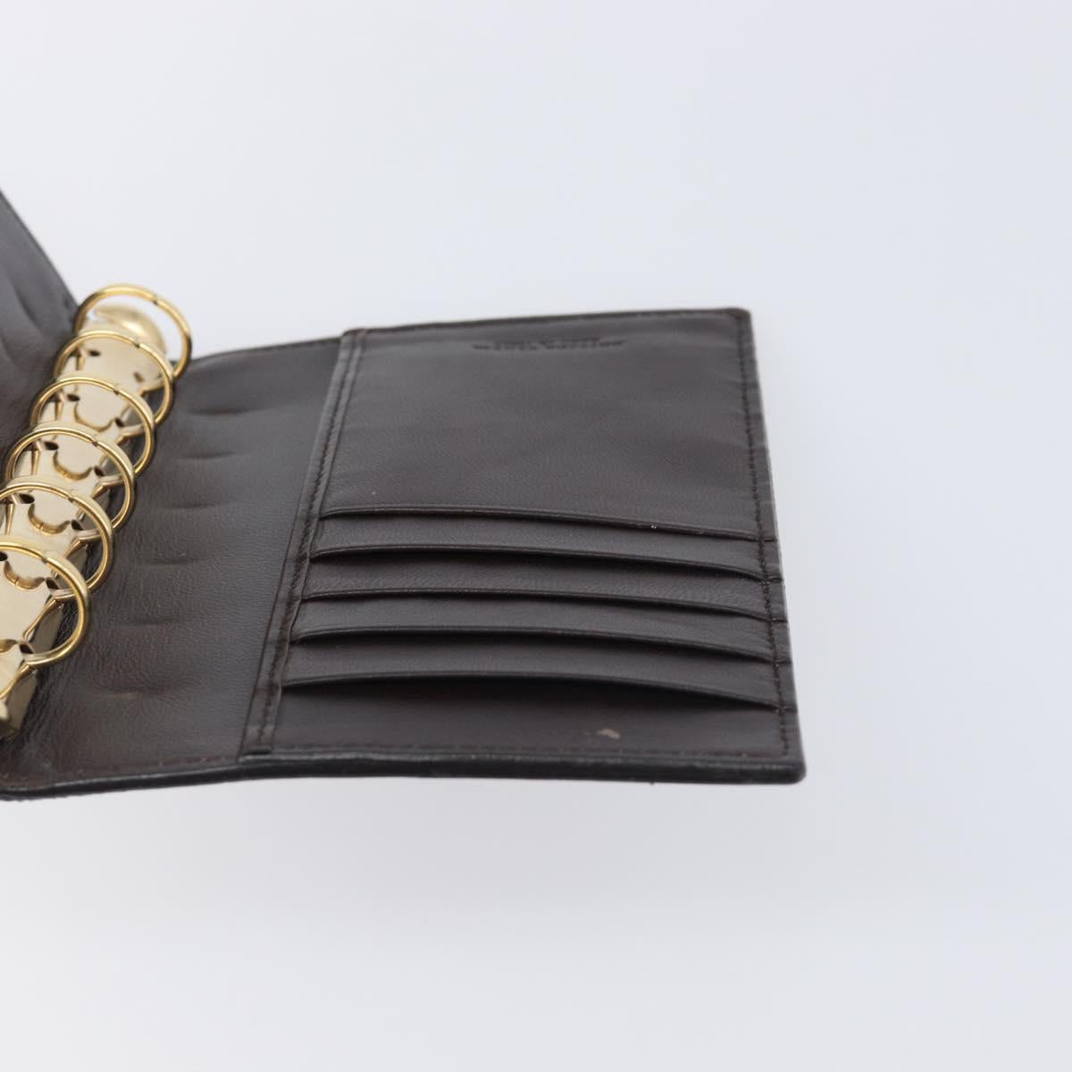 BOTTEGA VENETA INTRECCIATO Day Planner Cover Leather Brown 200901 Auth 200164A