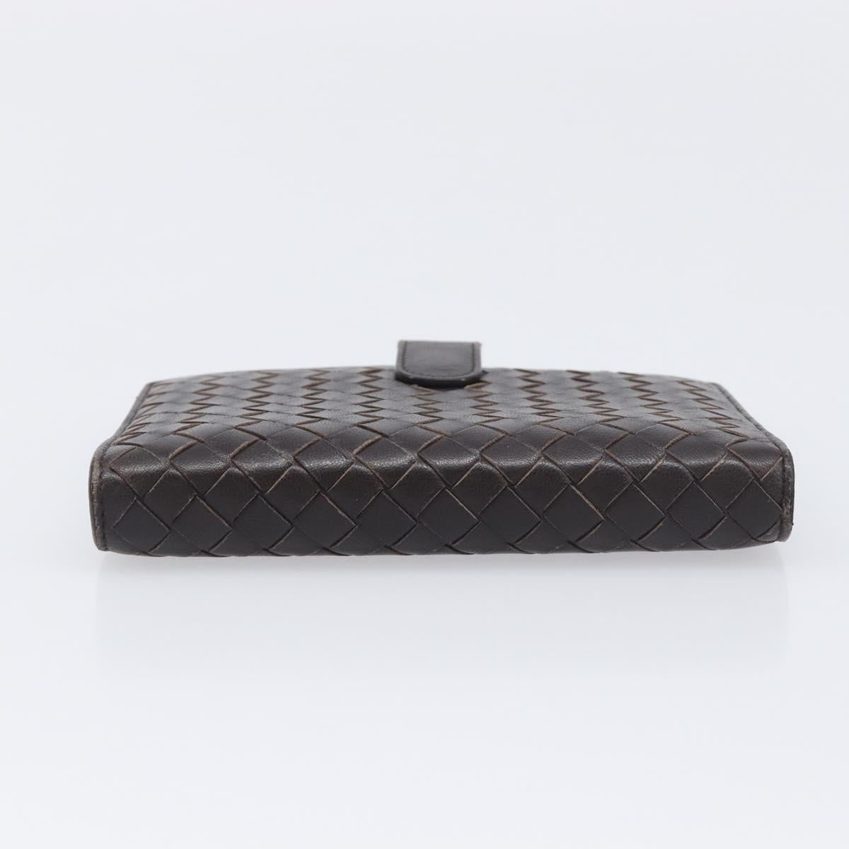 BOTTEGA VENETA INTRECCIATO Day Planner Cover Leather Brown 200901 Auth 200164A
