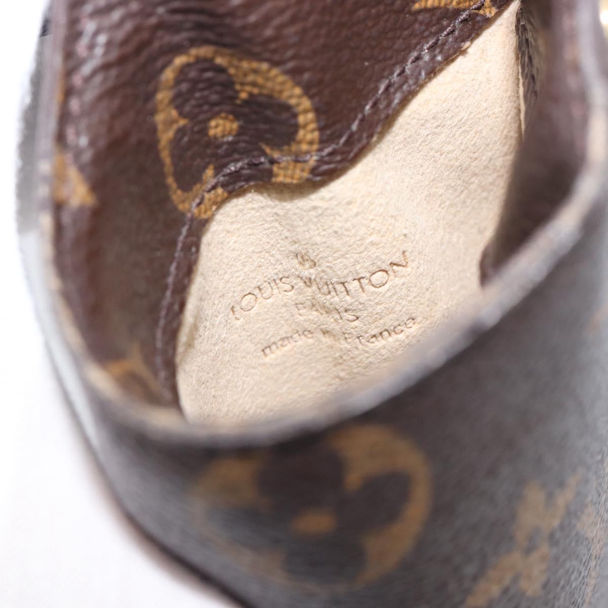 LOUIS VUITTON Monogram Etui Lunettes PM Glasses Case M66545 LV Auth 200169