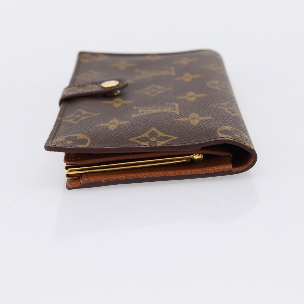 LOUIS VUITTON Monogram Continental Clutch Long Wallet T61217 LV Auth 200170