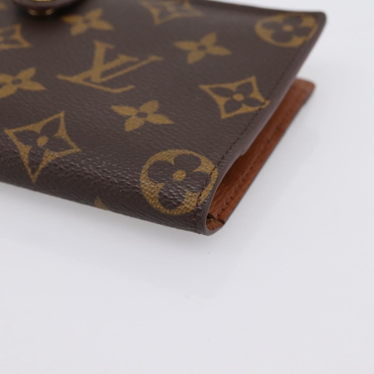 LOUIS VUITTON Monogram Continental Clutch Long Wallet T61217 LV Auth 200170