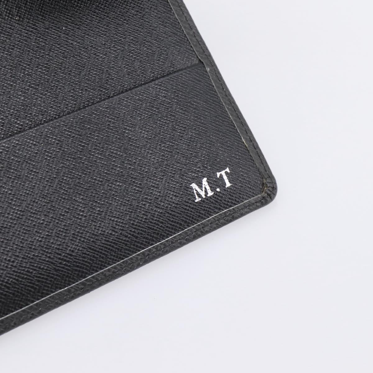 LOUIS VUITTON Taiga Agenda GM Day Planner Cover Ardoise R20232 LV Auth 200171