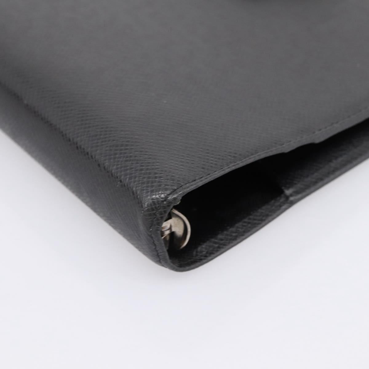 LOUIS VUITTON Taiga Agenda GM Day Planner Cover Ardoise R20232 LV Auth 200171