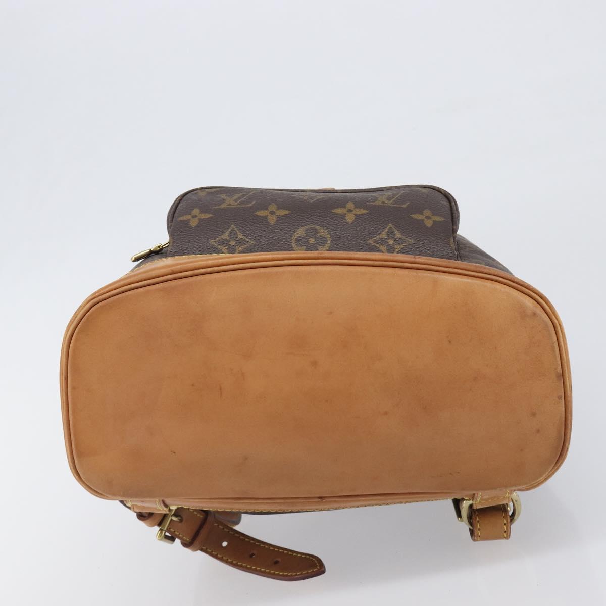 LOUIS VUITTON Monogram Montsouris MM Backpack M51136 LV Auth 200186