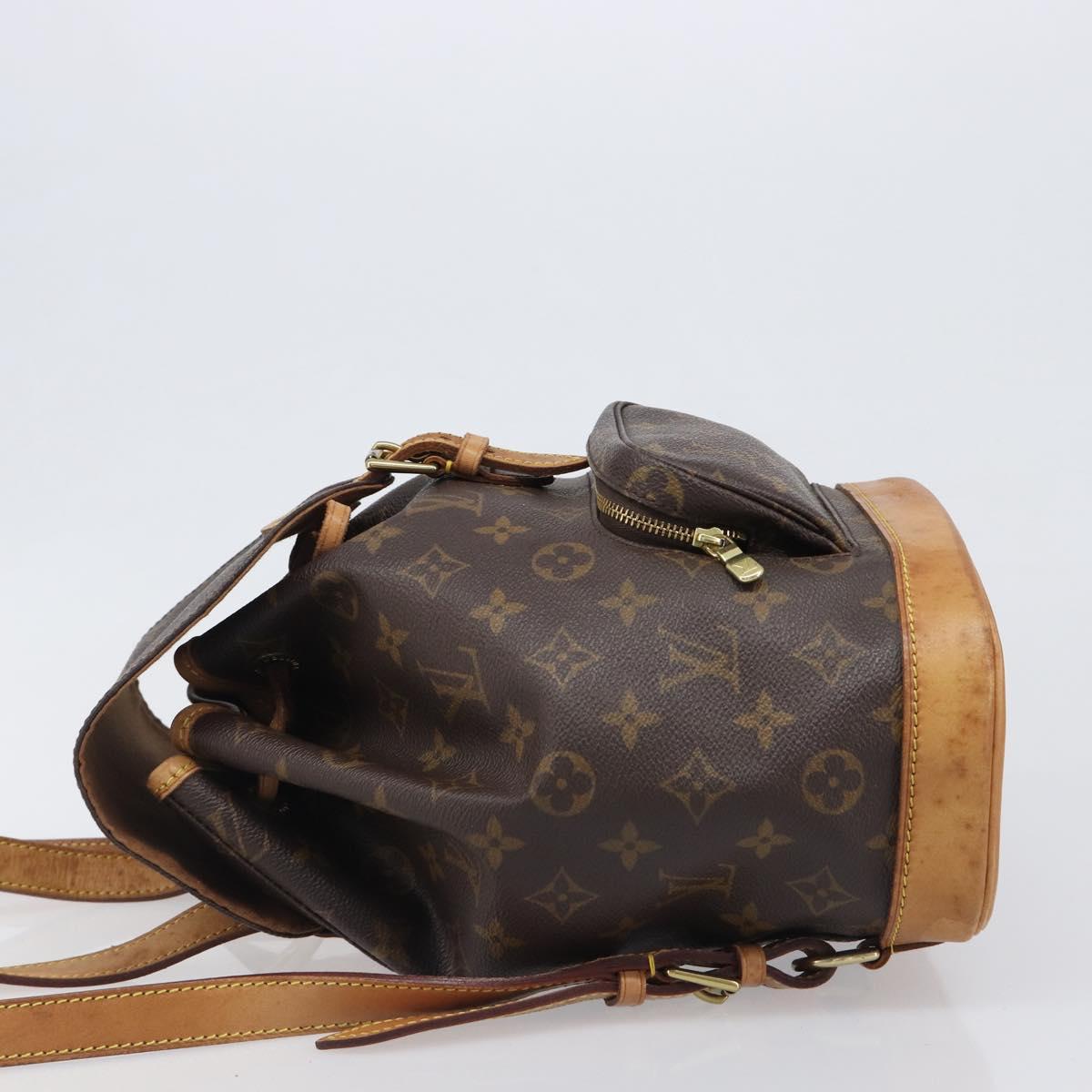LOUIS VUITTON Monogram Montsouris MM Backpack M51136 LV Auth 200186