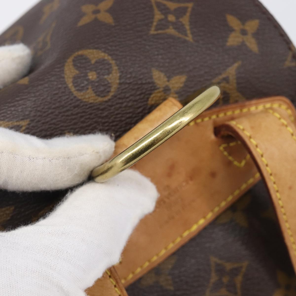 LOUIS VUITTON Monogram Montsouris MM Backpack M51136 LV Auth 200186