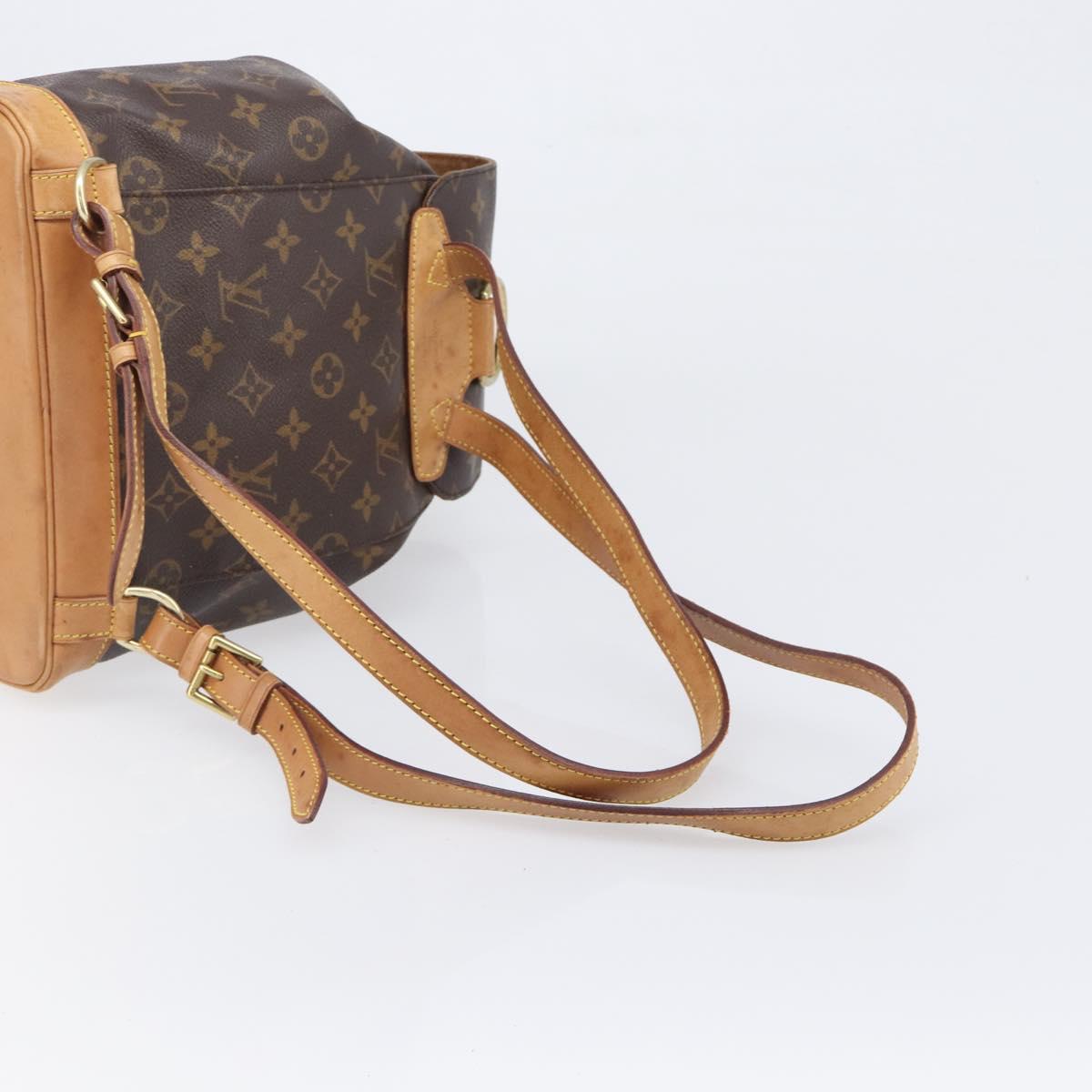 LOUIS VUITTON Monogram Montsouris MM Backpack M51136 LV Auth 200186