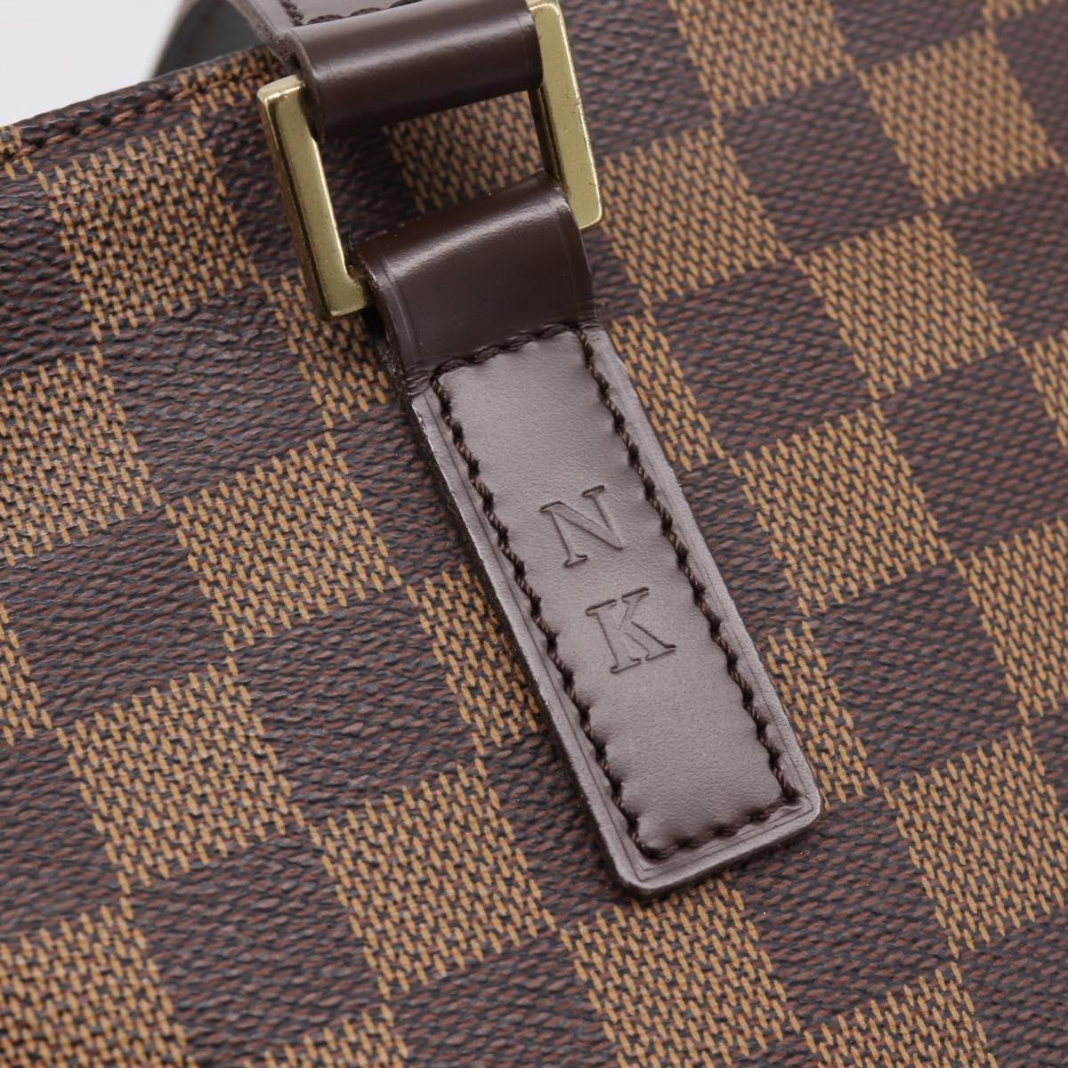 LOUIS VUITTON Damier Ebene Cabas Mezzo Tote Bag SPO LV Auth 200190V