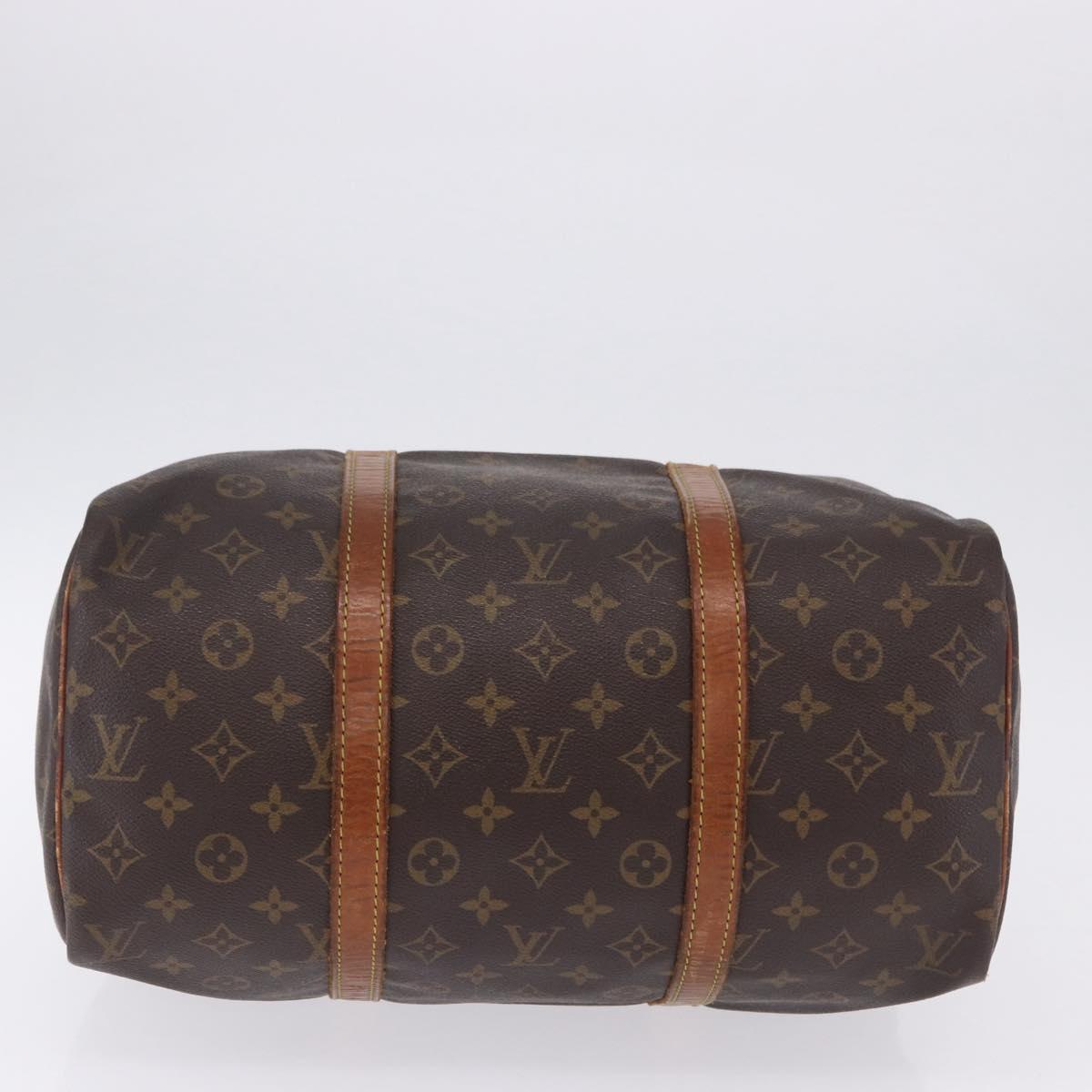 LOUIS VUITTON Monogram Sac Souple 35 Boston Bag M41626 LV Auth 200191