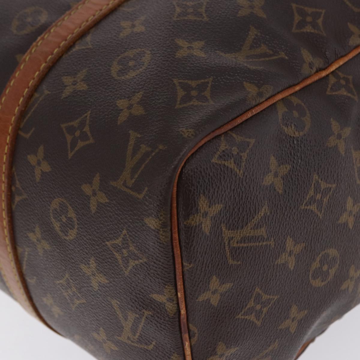 LOUIS VUITTON Monogram Sac Souple 35 Boston Bag M41626 LV Auth 200191