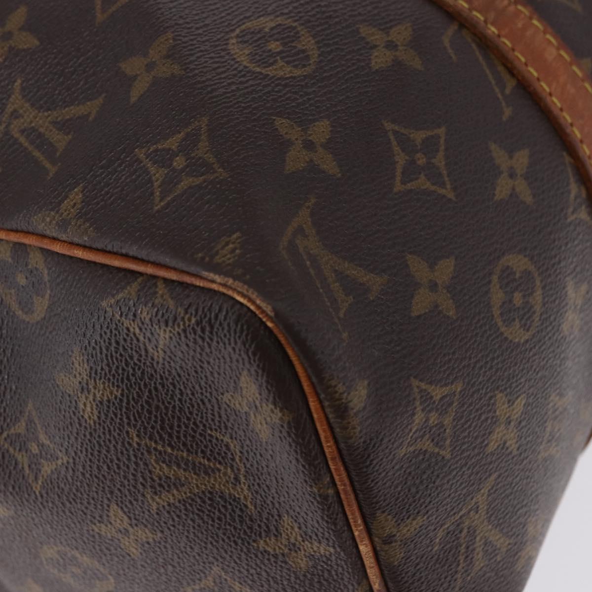LOUIS VUITTON Monogram Sac Souple 35 Boston Bag M41626 LV Auth 200191