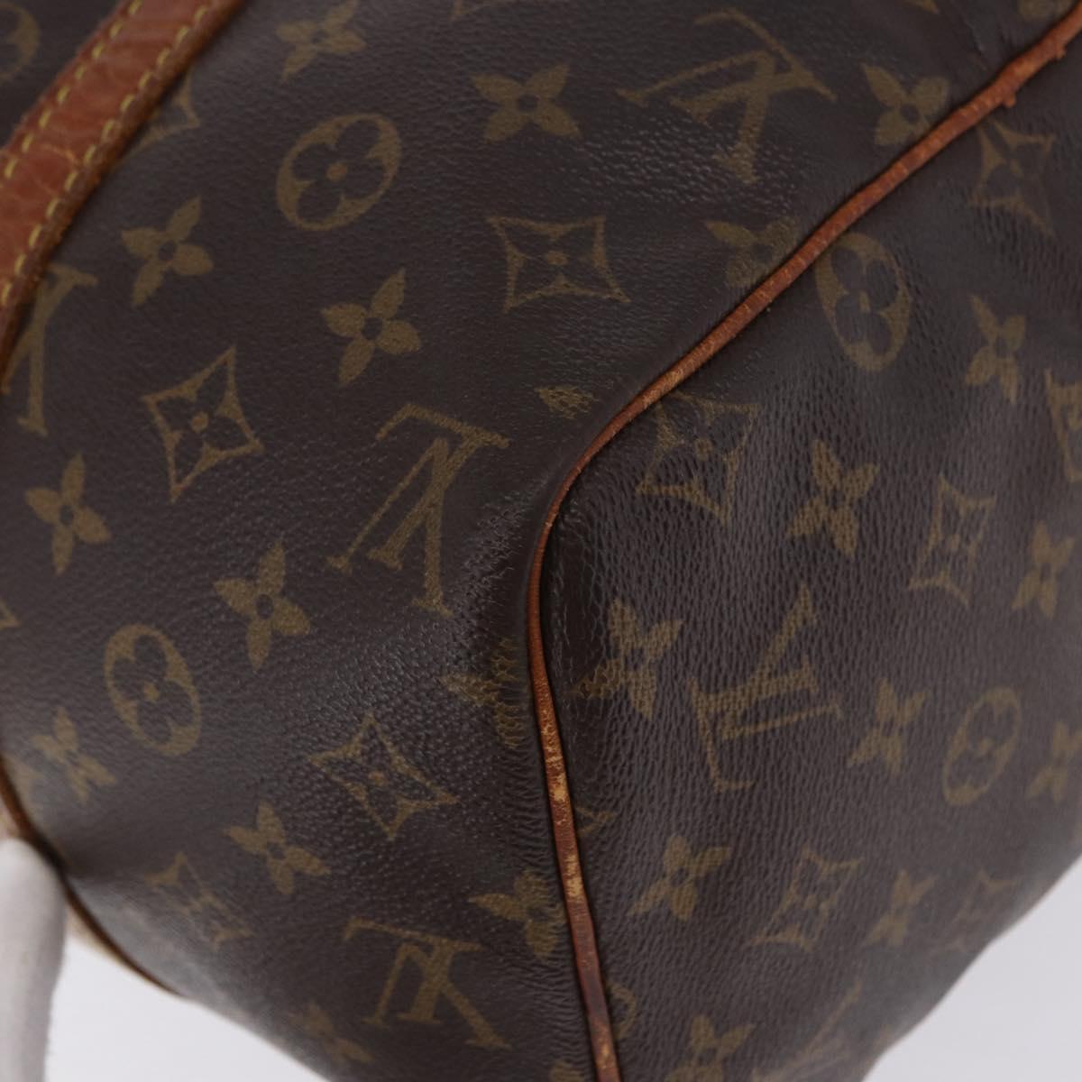 LOUIS VUITTON Monogram Sac Souple 35 Boston Bag M41626 LV Auth 200191