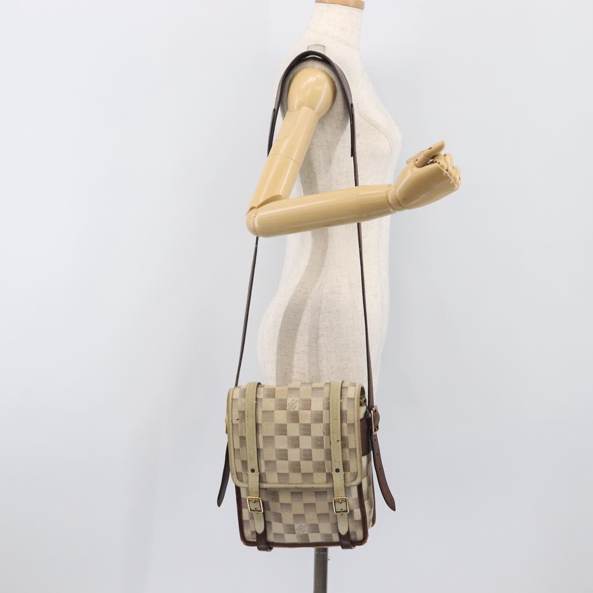 LOUIS VUITTON Damiern Trotteur Shoulder Bag N48184 LV Auth 200193