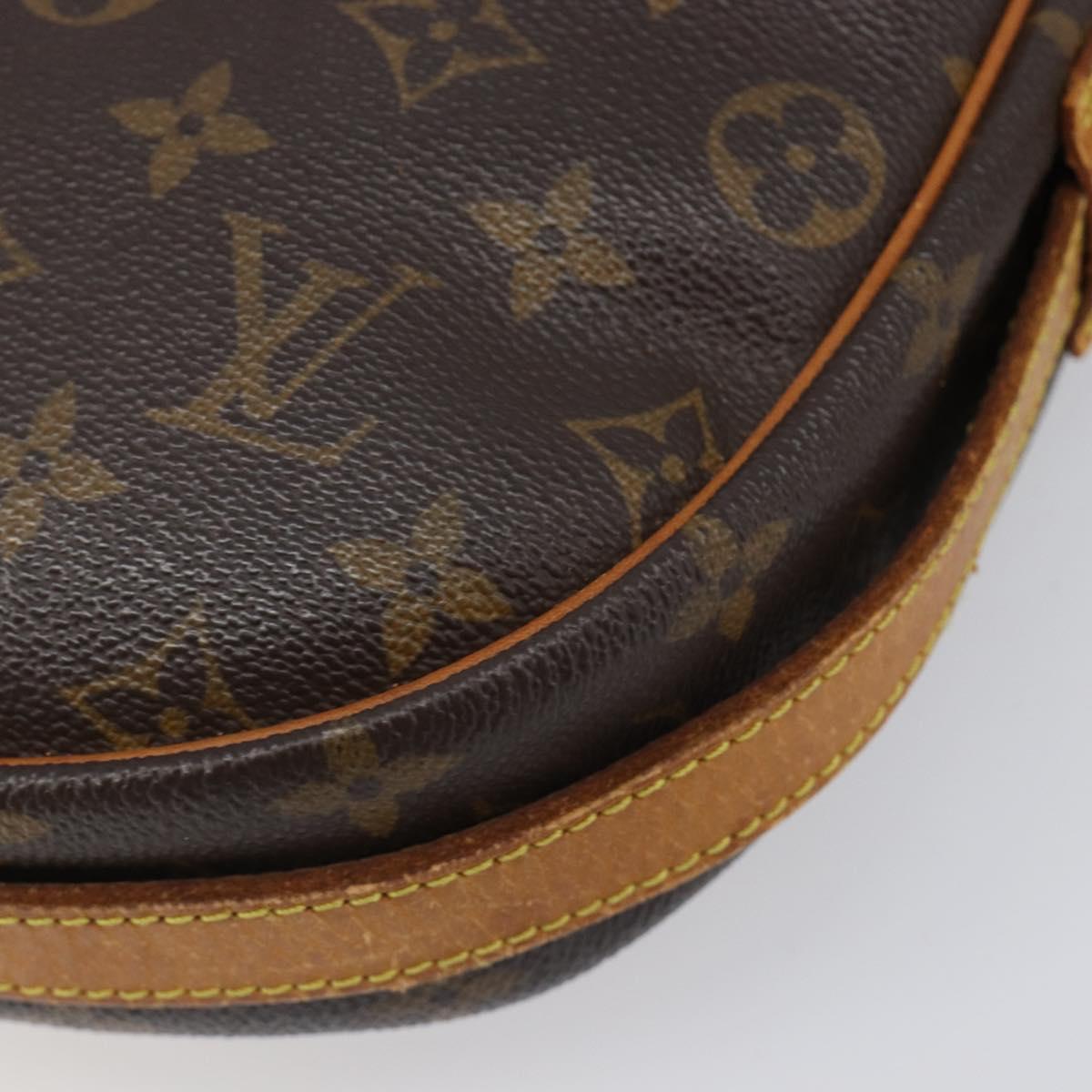 LOUIS VUITTON Monogram Jeune Fille MM Shoulder Bag M51226 LV Auth 200194