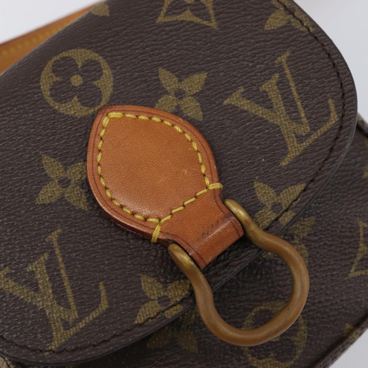 LOUIS VUITTON Bebe Monogram Saint Cloud Shoulder Bag M51245 LV Auth 200200V