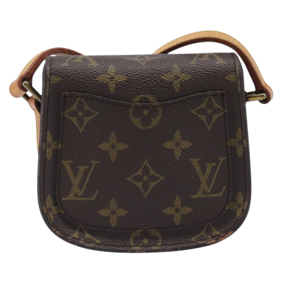 LOUIS VUITTON Bebe Monogram Saint Cloud Shoulder Bag M51245 LV Auth 200200V
