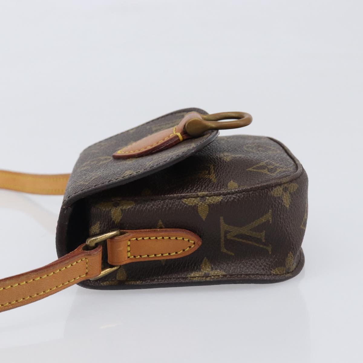 LOUIS VUITTON Bebe Monogram Saint Cloud Shoulder Bag M51245 LV Auth 200200V