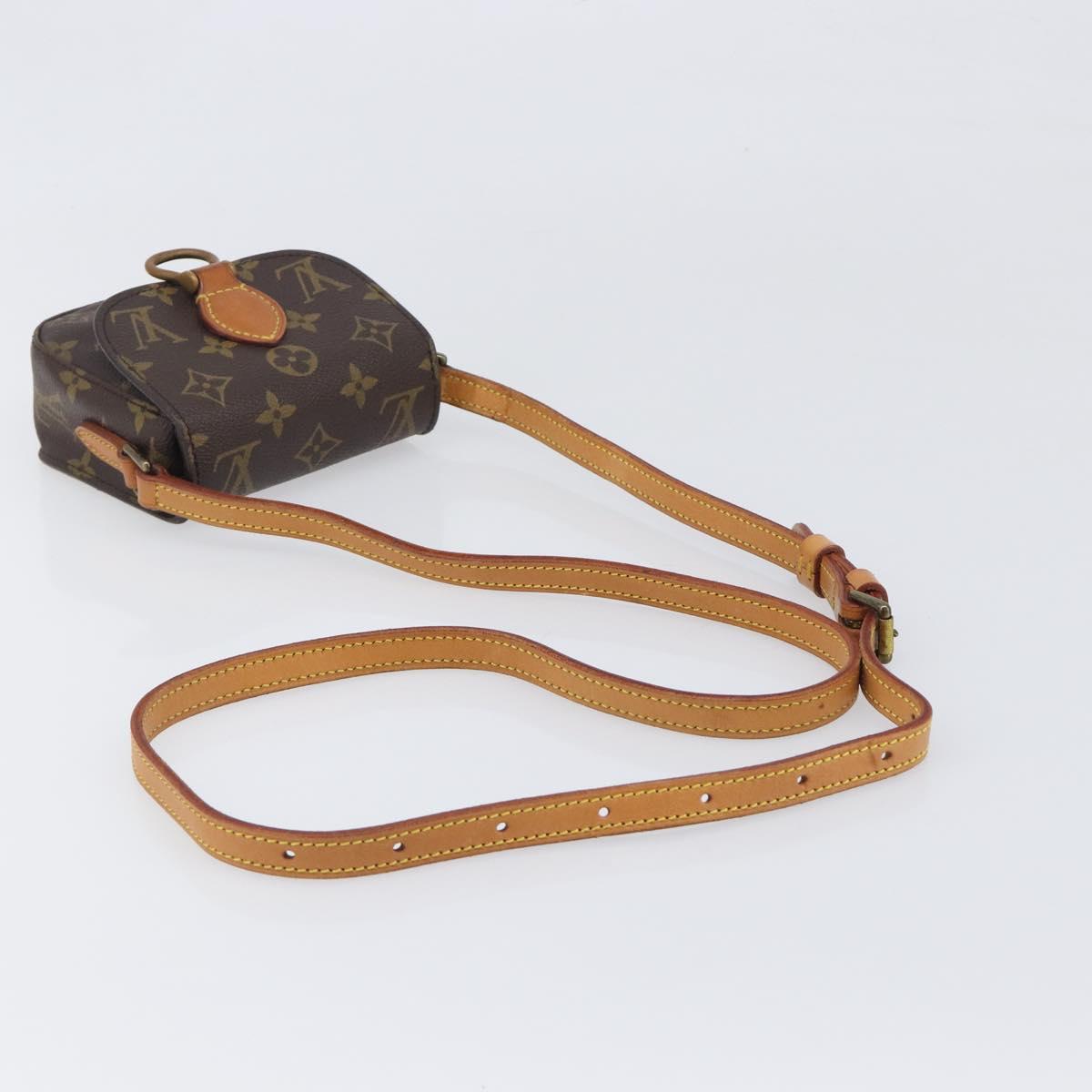 LOUIS VUITTON Bebe Monogram Saint Cloud Shoulder Bag M51245 LV Auth 200200V
