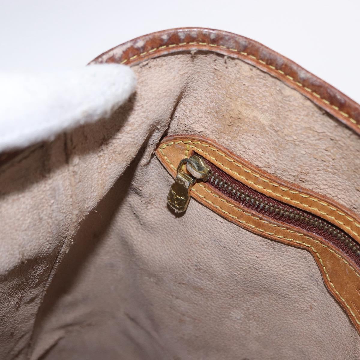LOUIS VUITTON Monogram Bucket GM Shoulder Bag M42236 LV Auth 200209