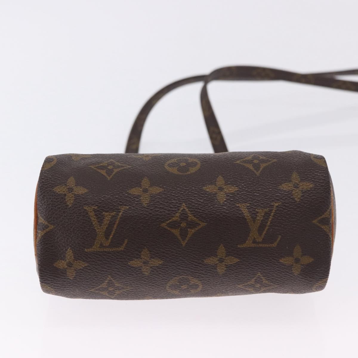 LOUIS VUITTON Monogram Mini Speedy Hand Bag M41534 LV Auth 200237V