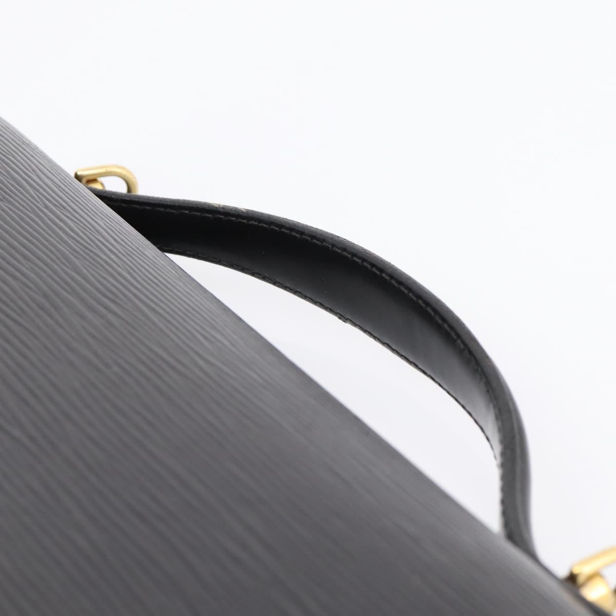 LOUIS VUITTON Epi Monceau 28 Hand Bag Black M52122 LV Auth 200248