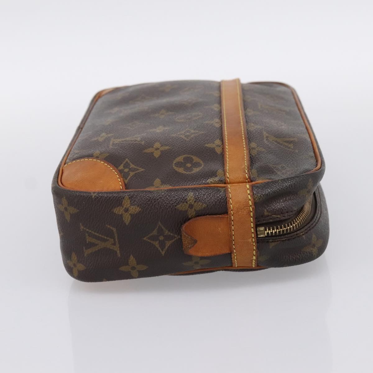 LOUIS VUITTON Monogram Compiegne 28 Clutch Bag M51845 LV Auth 200254