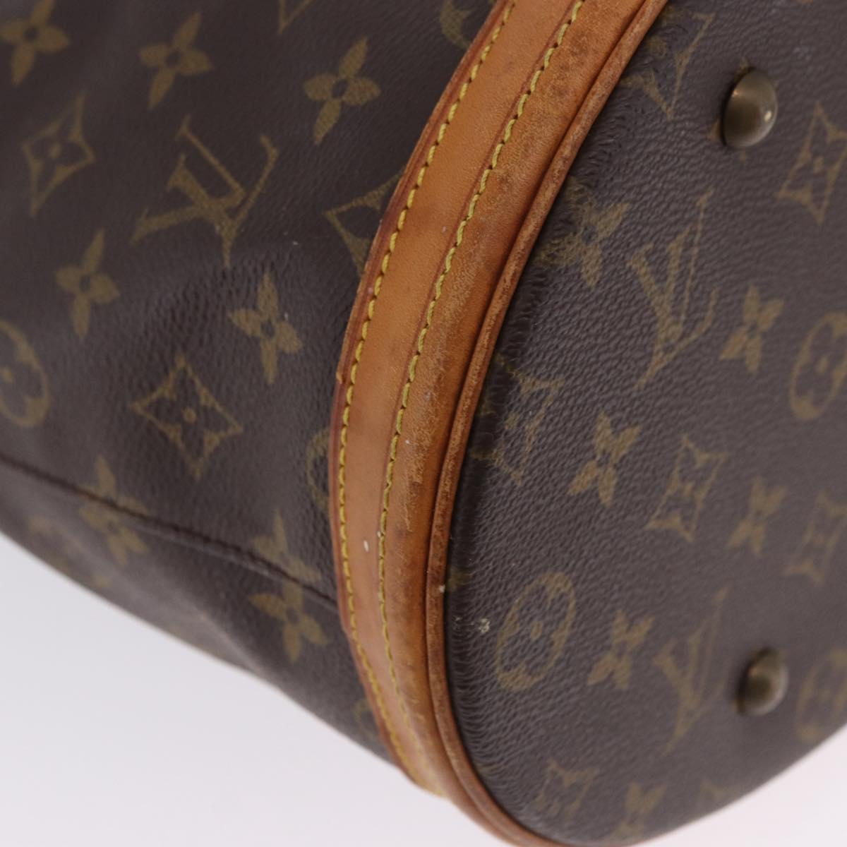 LOUIS VUITTON Monogram Bucket GM Shoulder Bag M42236 LV Auth 200267