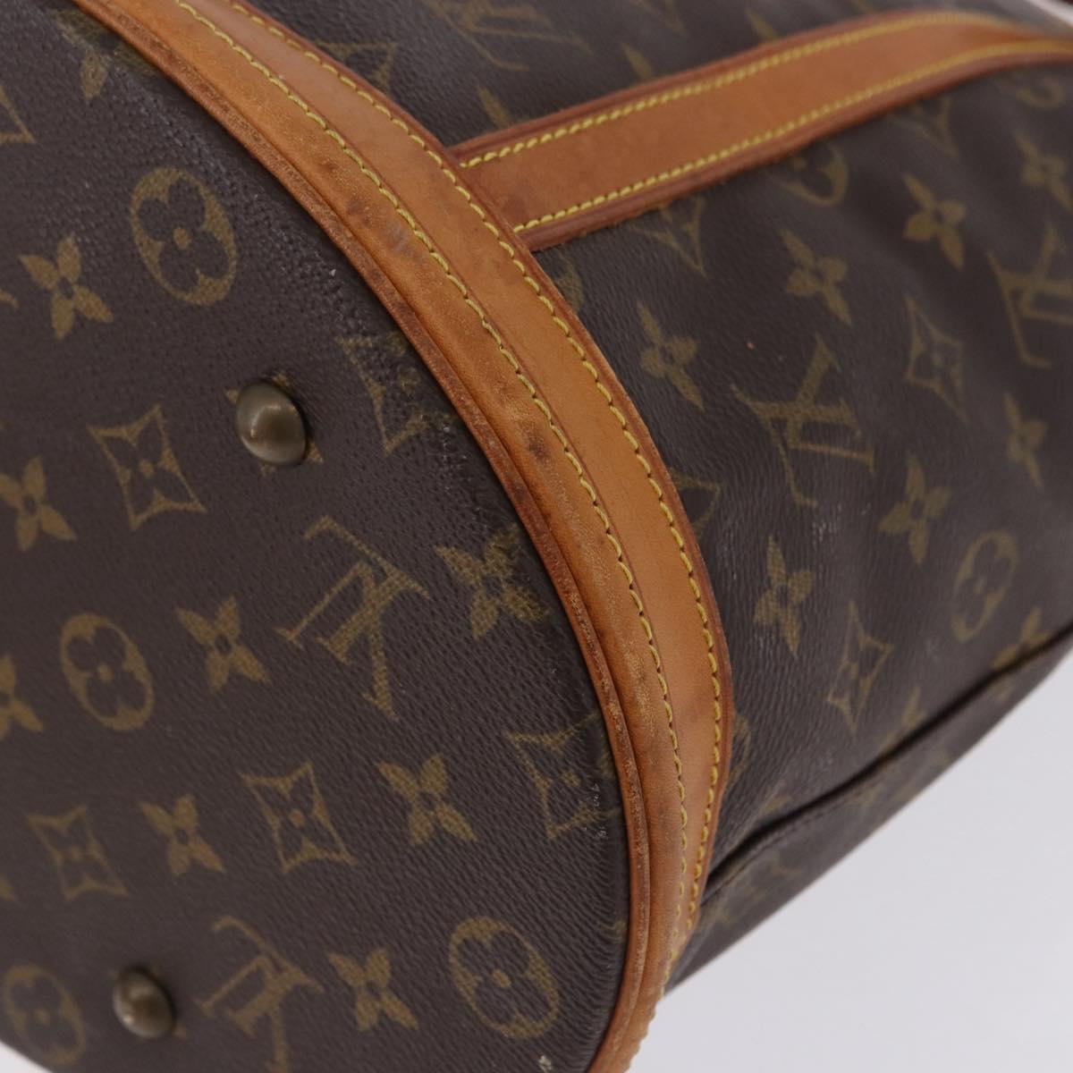 LOUIS VUITTON Monogram Bucket GM Shoulder Bag M42236 LV Auth 200267