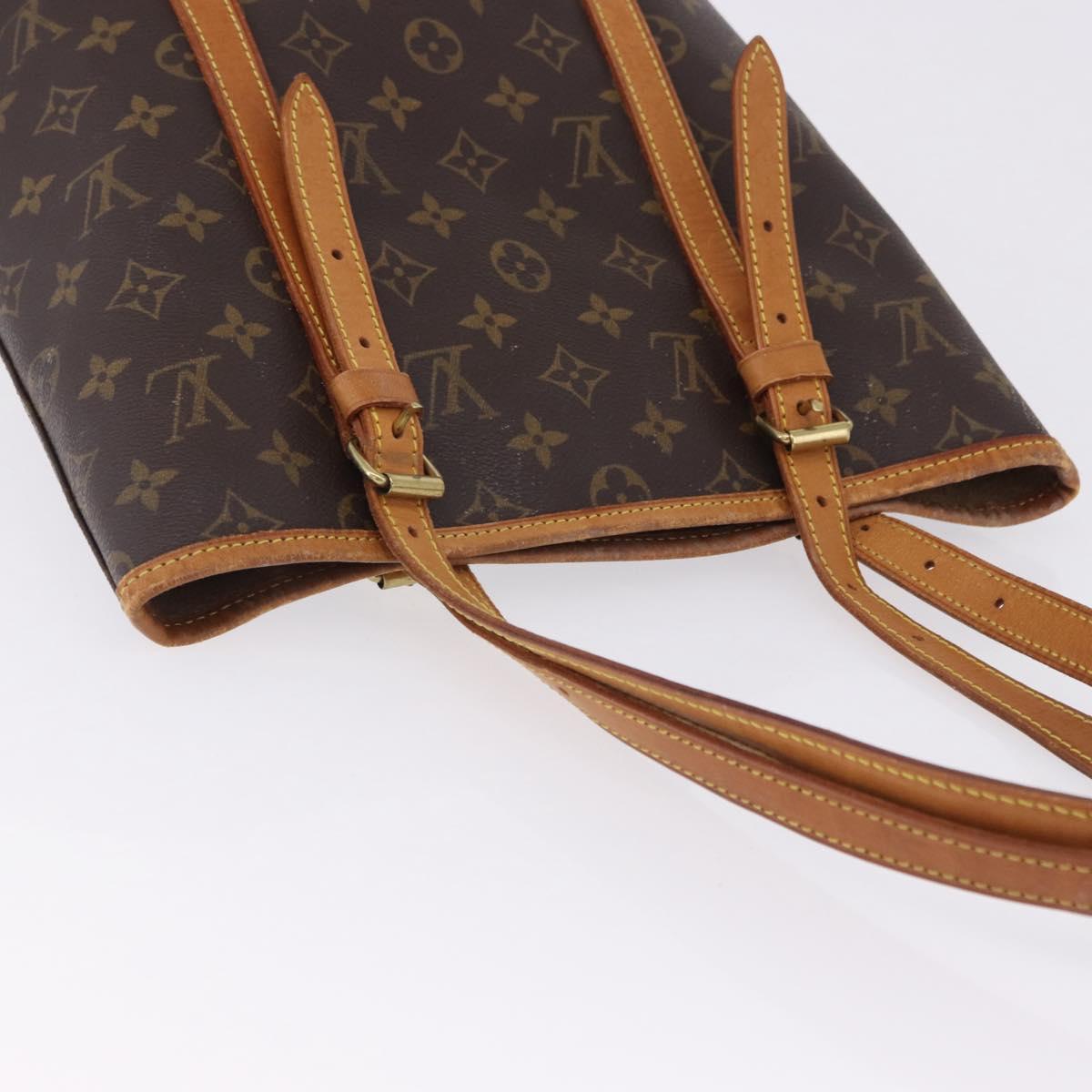 LOUIS VUITTON Monogram Bucket GM Shoulder Bag M42236 LV Auth 200267