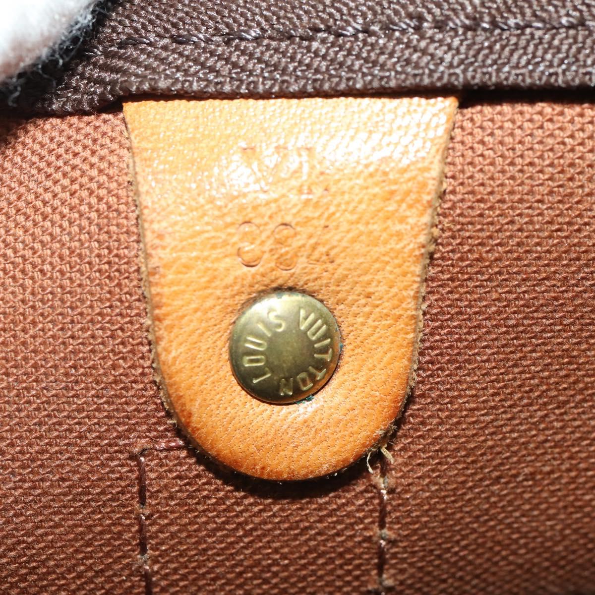 LOUIS VUITTON Monogram Keepall 50 Boston Bag M41426 LV Auth 200270