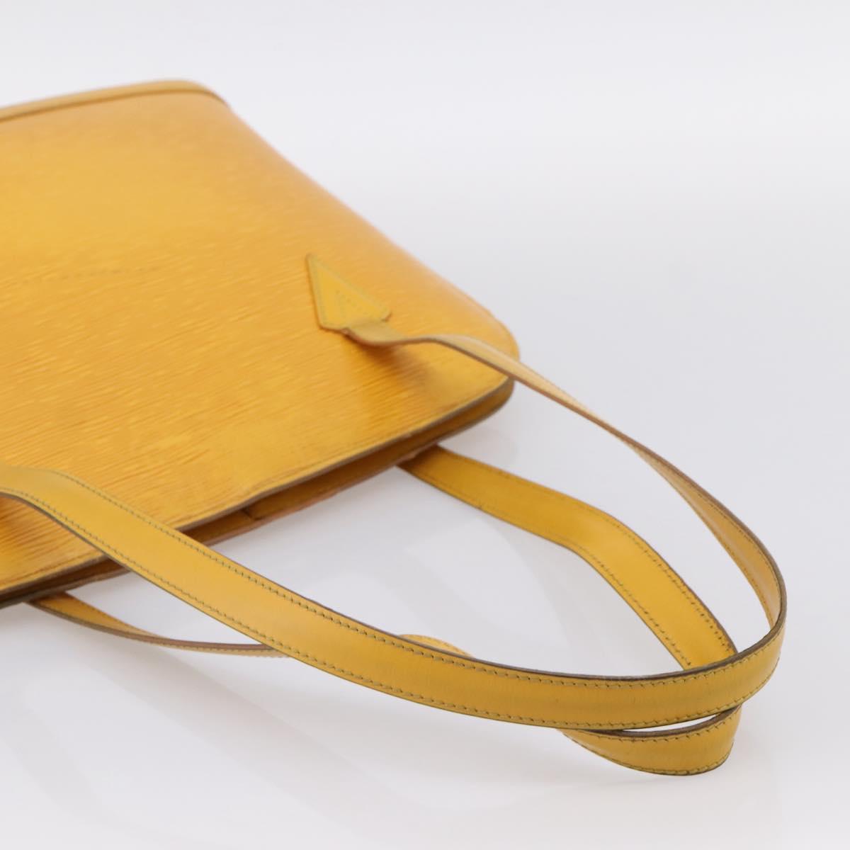 LOUIS VUITTON Epi Lussac Shoulder Bag Yellow M52289 LV Auth 200272